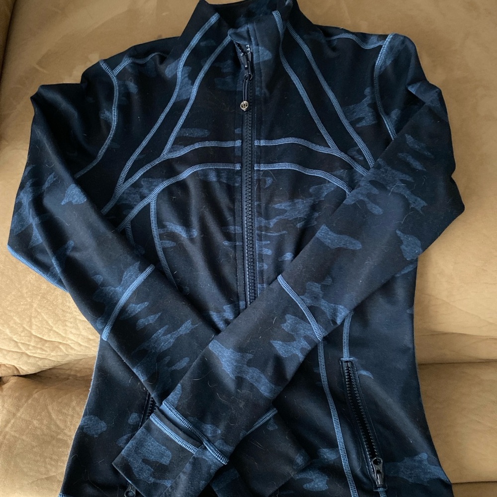 Women's Black and Blue Jacket